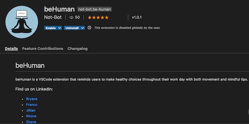 beHuman plugin